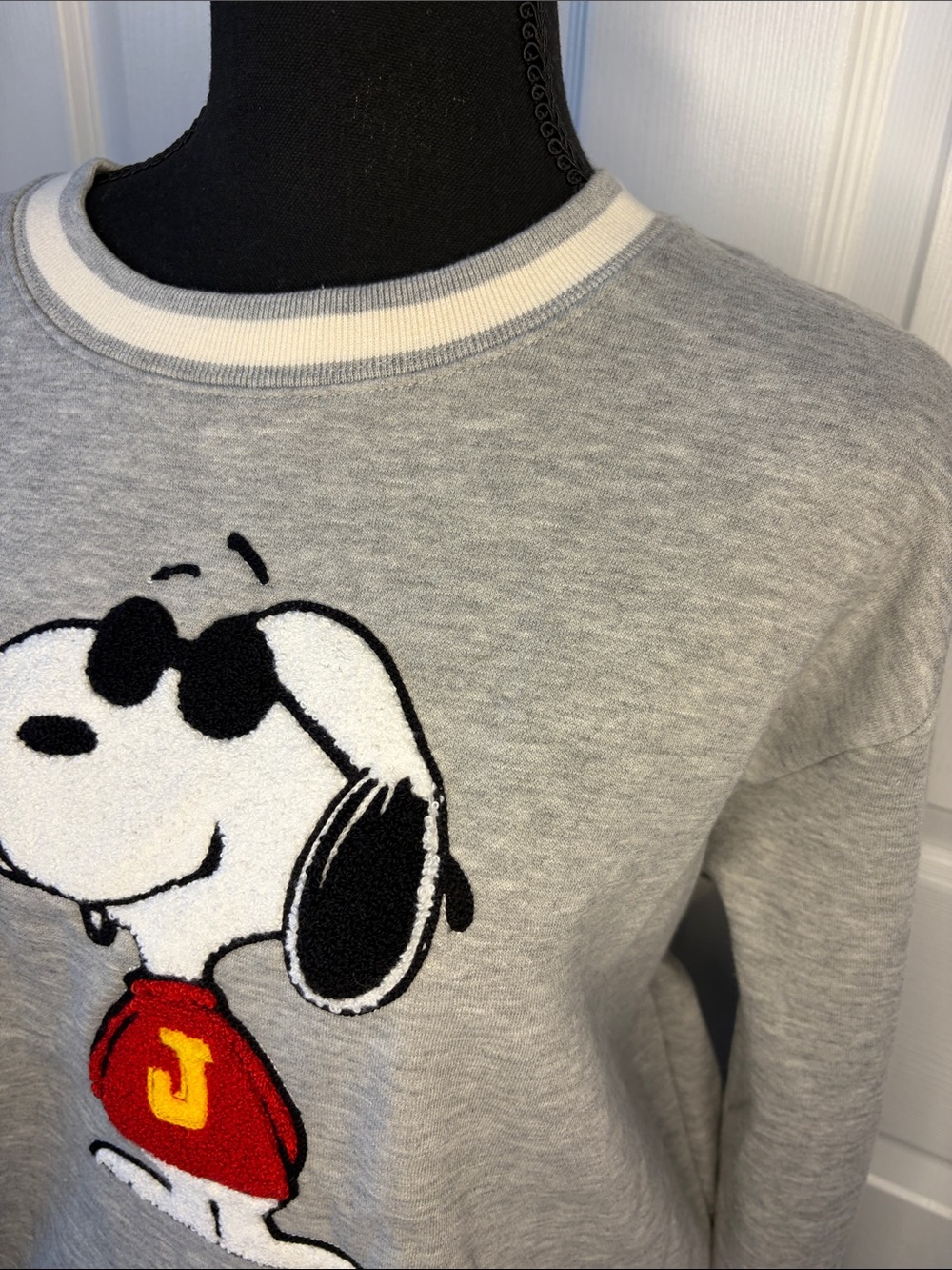 Peanuts Snoopy Crewneck Sweatshirt new condition size Medium - Picture 3 of 11
